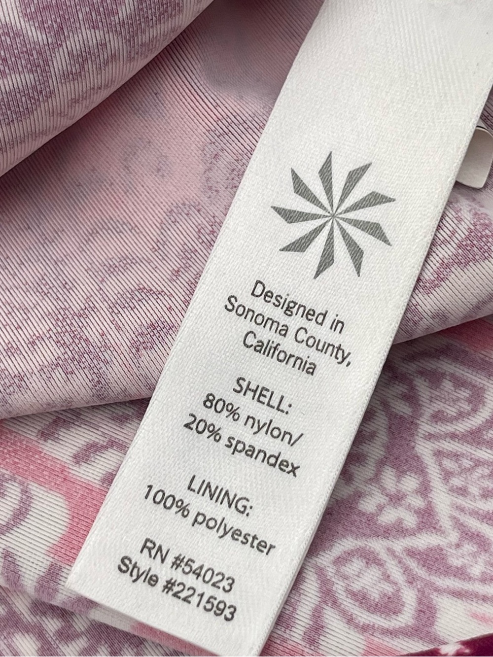 Athleta Printed Shorebreak Swim Dress Womens Large Swimwear Activewear - Picture 6 of 9
